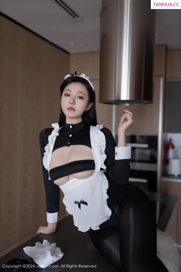 安然Maleah  [XiuRen]高清写真图 2024.06.18 No.8720 安然anran 黑丝美腿第12张图片